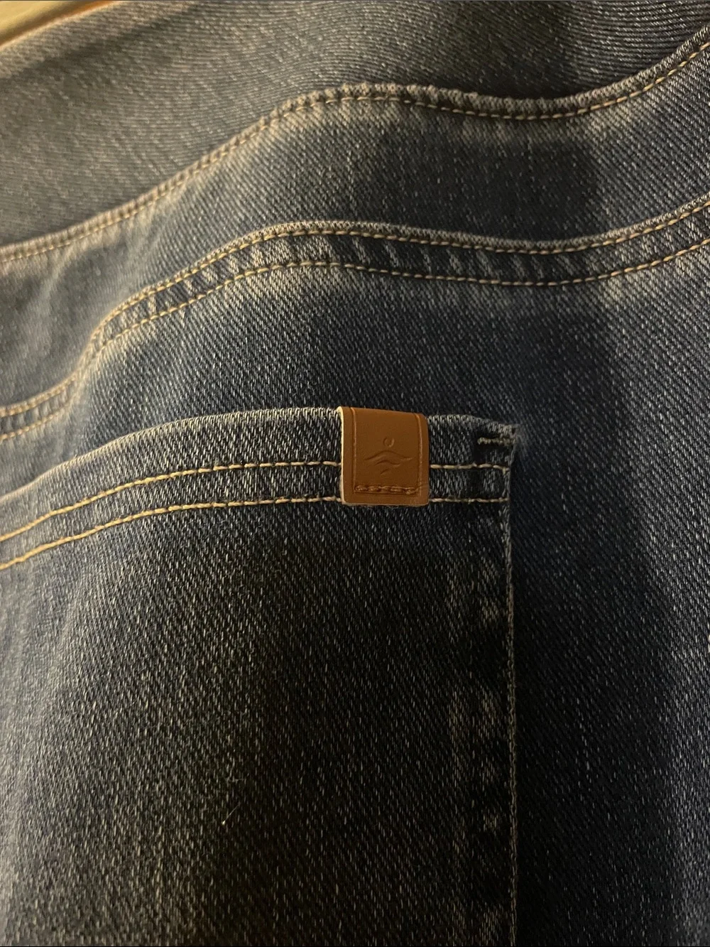 Wide Leg Women’s Jeans in Dark Blue J20 - Picture 3 of 10